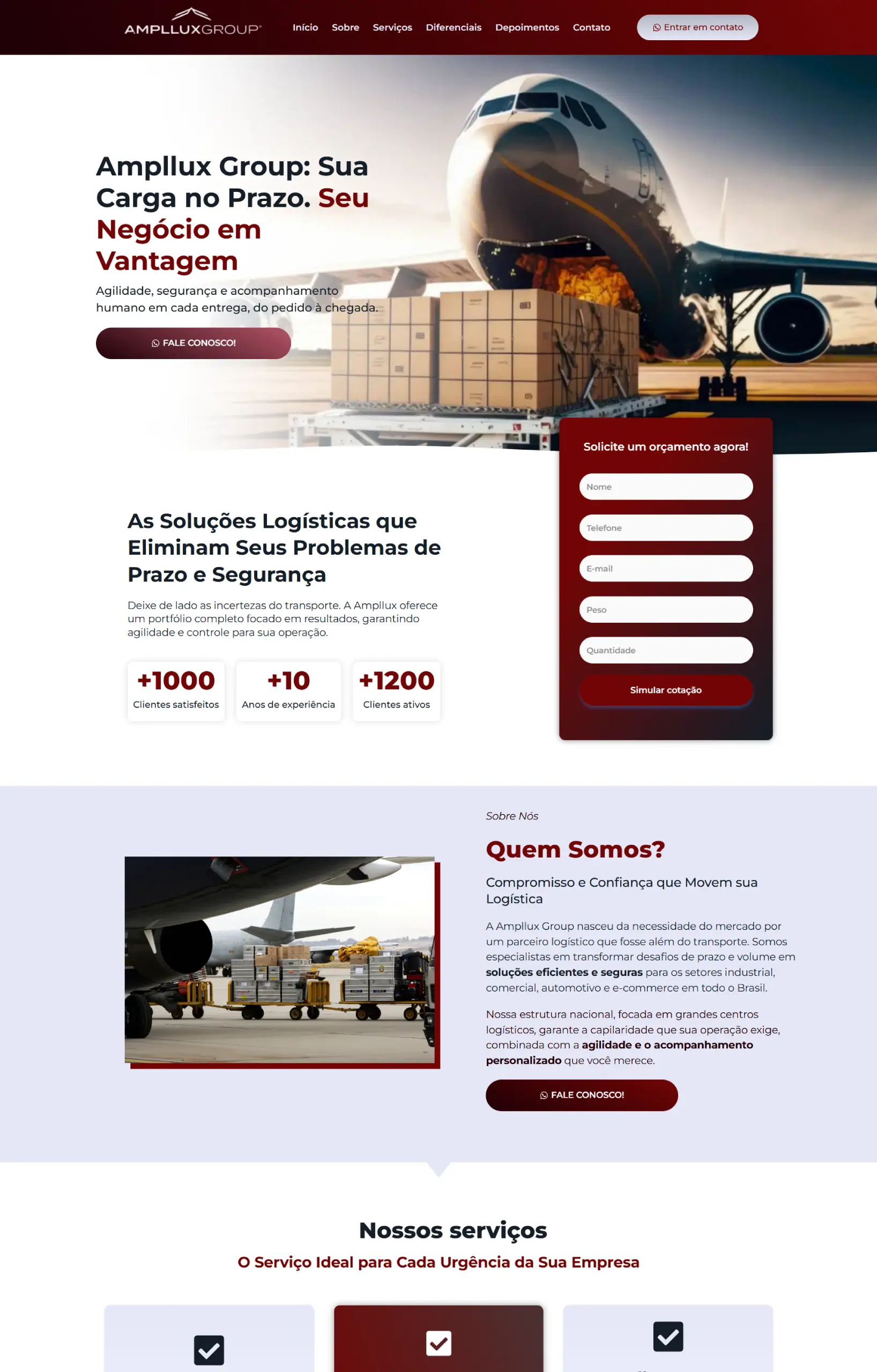 Portfólio - ampllux group cargas