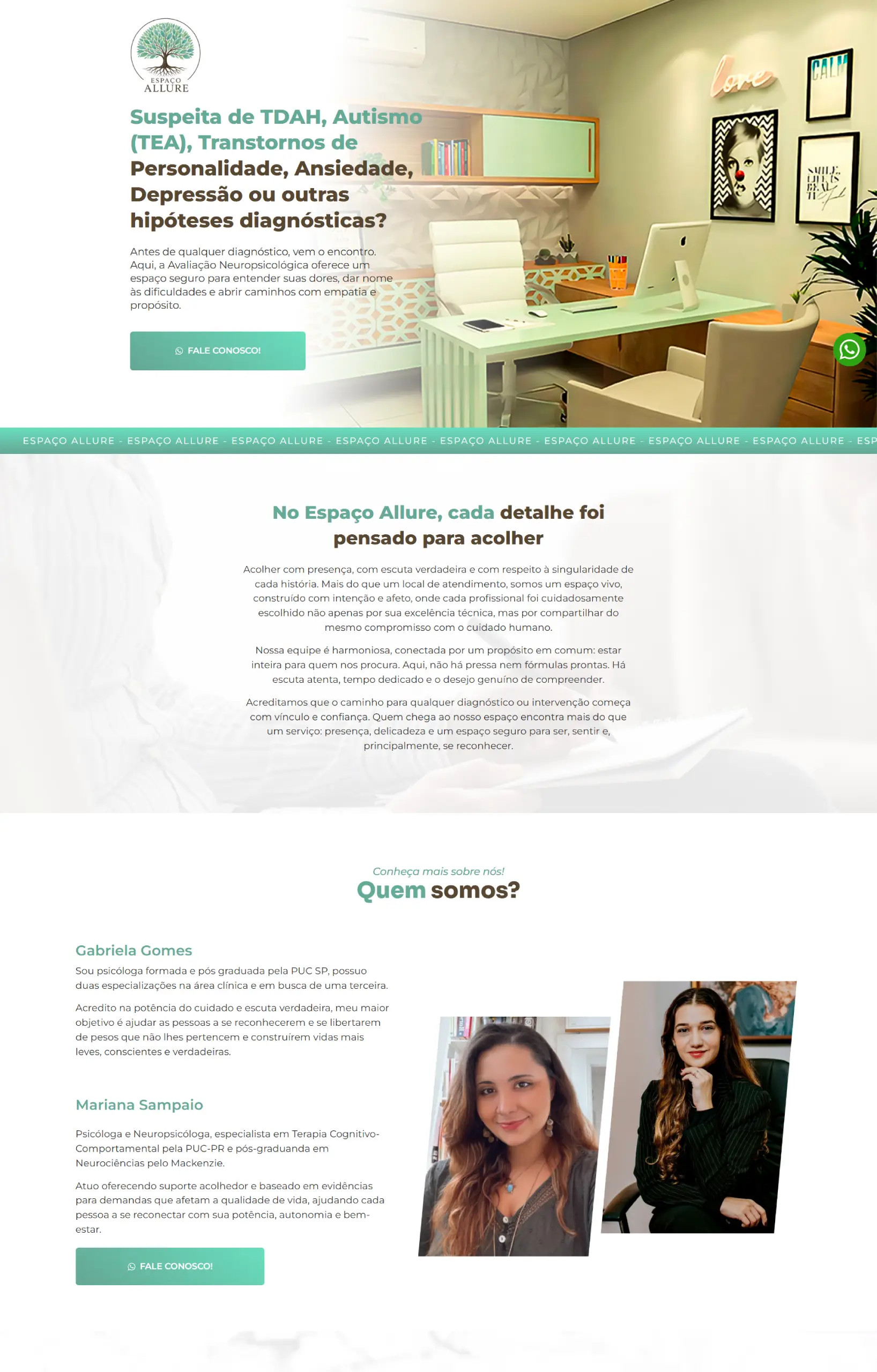 Portfólio - espaço allure
