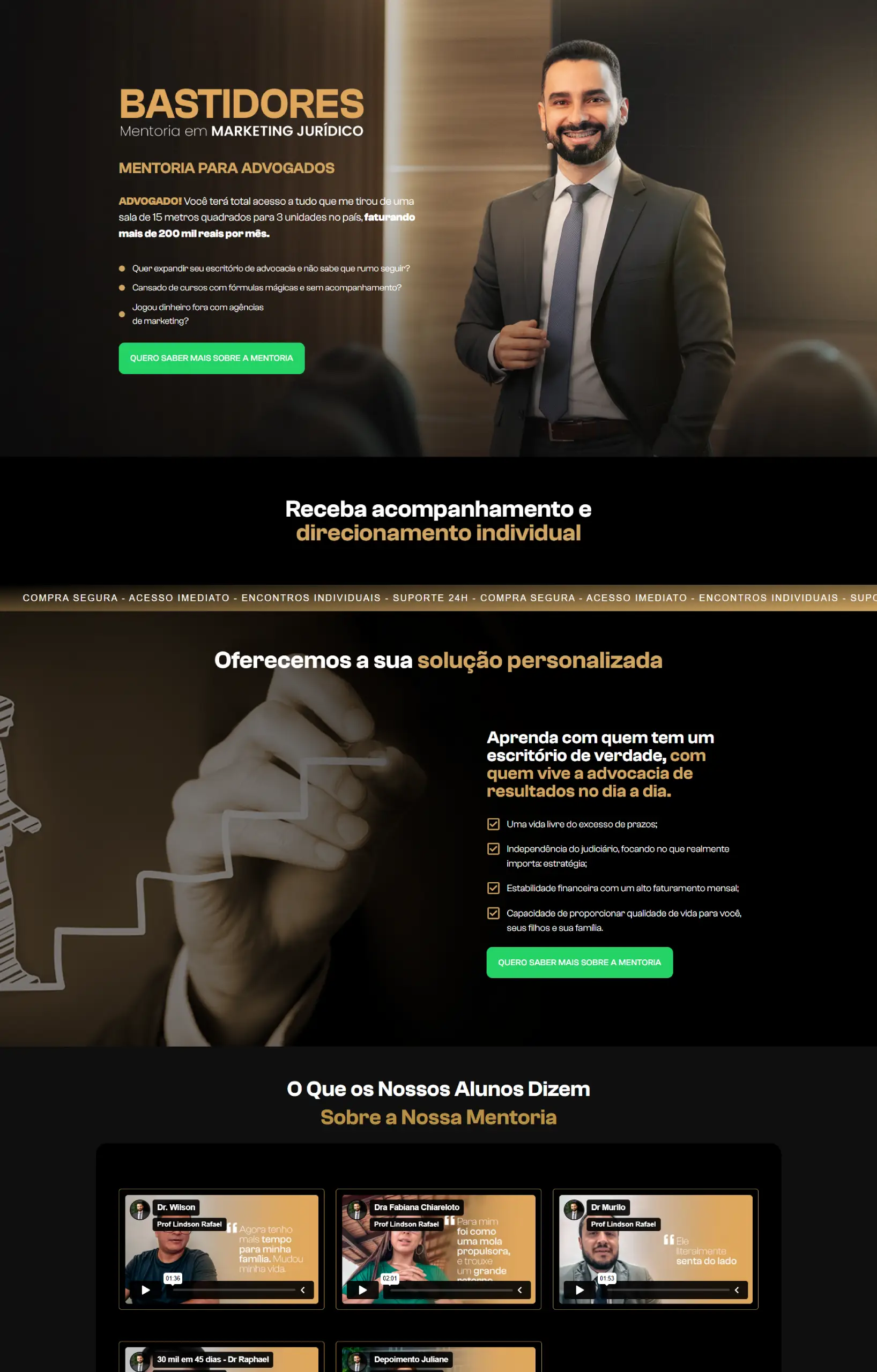 Portfólio - mentoria bastidores