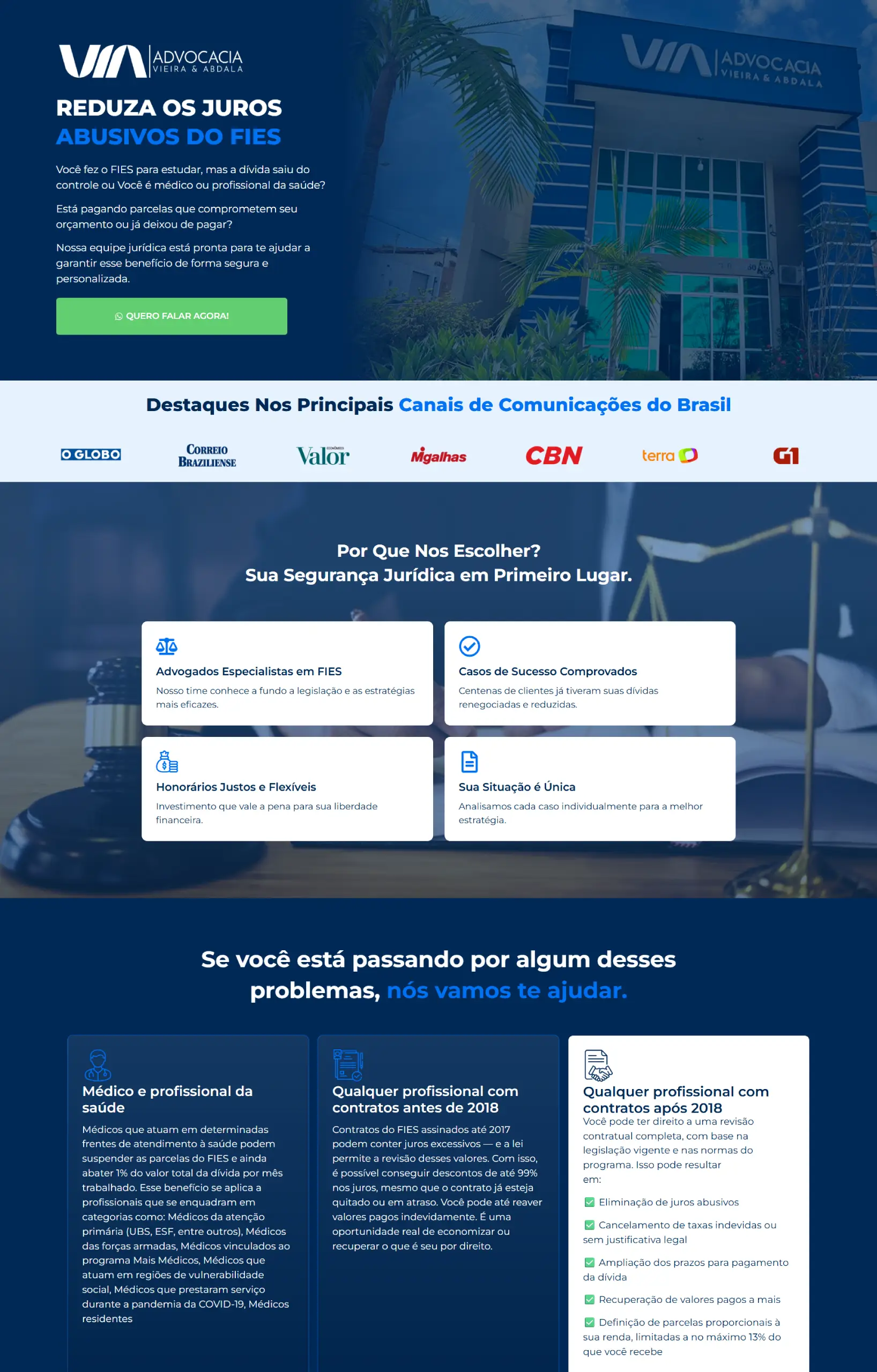 Portfólio - via advocacia